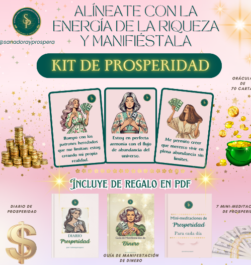 Kit de Prosperidad: Limpia tu Energía y Activa tu Canal de Abundancia